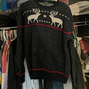 Jcrew lambswool holiday sweater